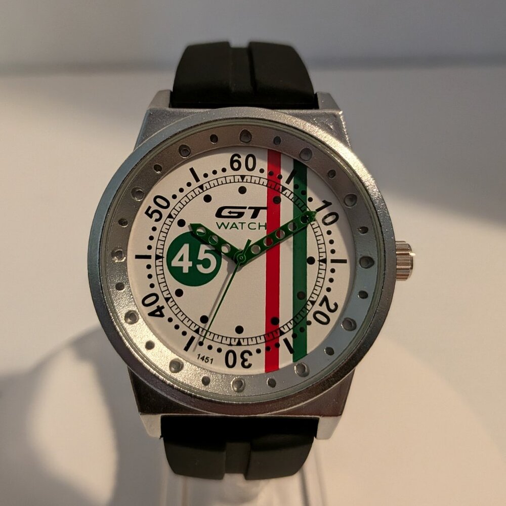GT WEC Racing F1 Designer Sport Watch